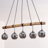 Ripoll Suspension, Boule lumineuse, Suspension Fumé, 5 lumières