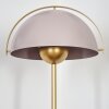 Guttsta Plafonnier, Lampadaire LED Or, Noir, 1 lumière