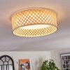 Barroco Plafonnier, Lampadaire LED Écru, 4 lumières