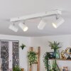 Gesteira Plafonnier, Suspension, Lampadaire LED Bois foncé, 1 lumière