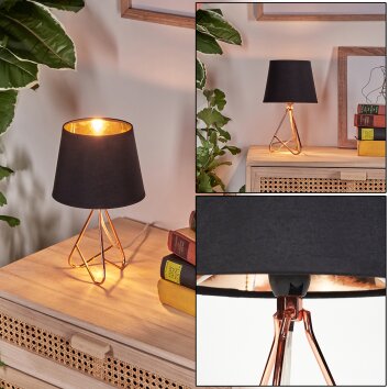 Cuan Lampe à poser Cuivre, 1 lumière Cuan Lampe à poser Cuivre, 1 lumière