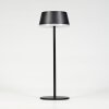 Romdrup Lampe de table d'extérieur, Lampe à poser LED Noir, 1 lumière