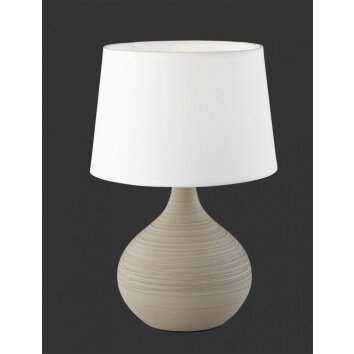 Lampe à poser Reality MARTIN Beige, 1 lumière