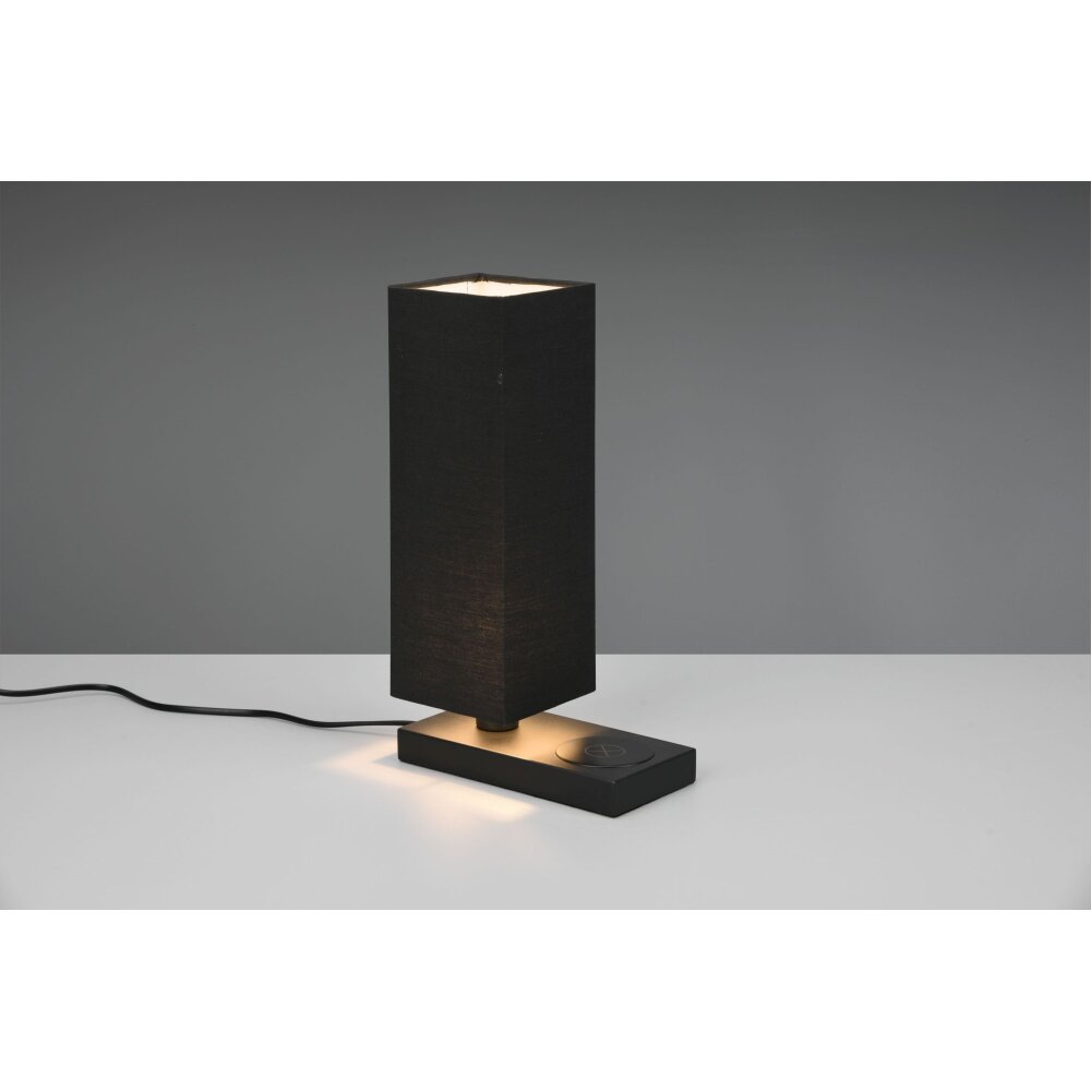 Lampe de table Reality Haley Noir, 1 lumière main product photo