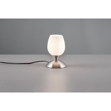 Lampe de table Reality Cup 2 Nickel mat, 1 lumière