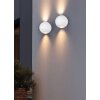 AVISIO Applique murale Luminaires Trio LED Blanc, 2 lumières