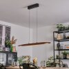 Fugelsta Suspension, Suspension LED Noir, 1 lumière