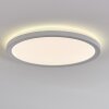 Qadir Plafonnier extérieur, Plafonnier LED Blanc, 1 lumière