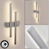 Glara Lampe murale d´extérieur, Applique murale LED Argenté, 2 lumières