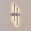 Glara Lampe murale d´extérieur, Applique murale LED Argenté, 2 lumières