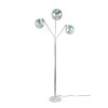 Paxton Lampadaire Luminaires Trio Chrome, 3 lumières