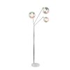 Paxton Lampadaire Luminaires Trio Chrome, 3 lumières