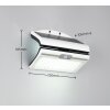 MACAPA Applique murale Luminaires Reality LED Blanc, 1 lumière, Détecteur de mouvement