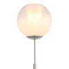 Barry Lampadaire Luminaires Globo Lighting Chrome, Nickel mat, 1 lumière