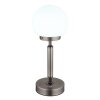 Haku Lampe à poser Luminaires Globo Lighting LED Anthracite, 1 lumière