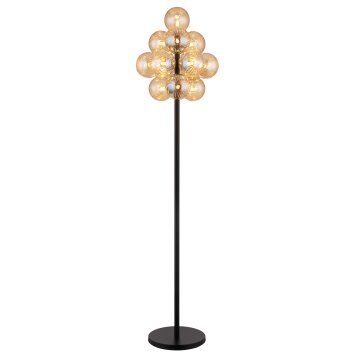 Conor Lampadaire Luminaires Globo Lighting Noir, 13 lumières