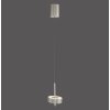 Q-Rotate Suspension Luminaires Paul Neuhaus LED Argenté, 1 lumière, Télécommandes