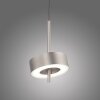 Q-Rotate Suspension Luminaires Paul Neuhaus LED Argenté, 1 lumière, Télécommandes