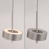 Q-Rotate Suspension Luminaires Paul Neuhaus LED Argenté, 1 lumière, Télécommandes