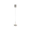 Q-Rotate Suspension Luminaires Paul Neuhaus LED Argenté, 1 lumière, Télécommandes