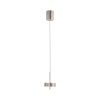 Q-Rotate Suspension Luminaires Paul Neuhaus LED Argenté, 1 lumière, Télécommandes