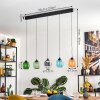 Lavel Suspension, Suspension LED Bleu, Vert, Clair, Orange, Fumé, 4 lumières