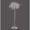 ICICLE Lampadaire Luminaires Paul Neuhaus Acier inoxydable, 5 lumières