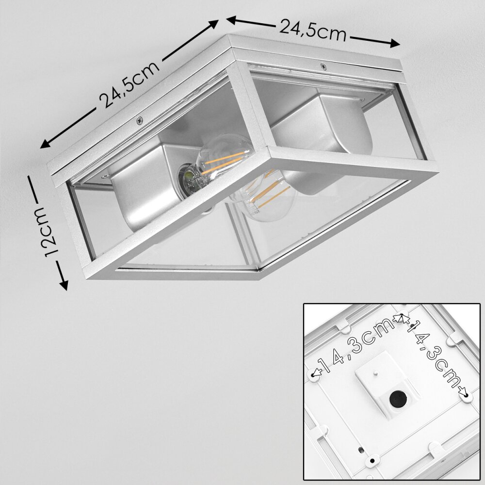 plafonnier extérieur Kiwalik Anthracite H3323496