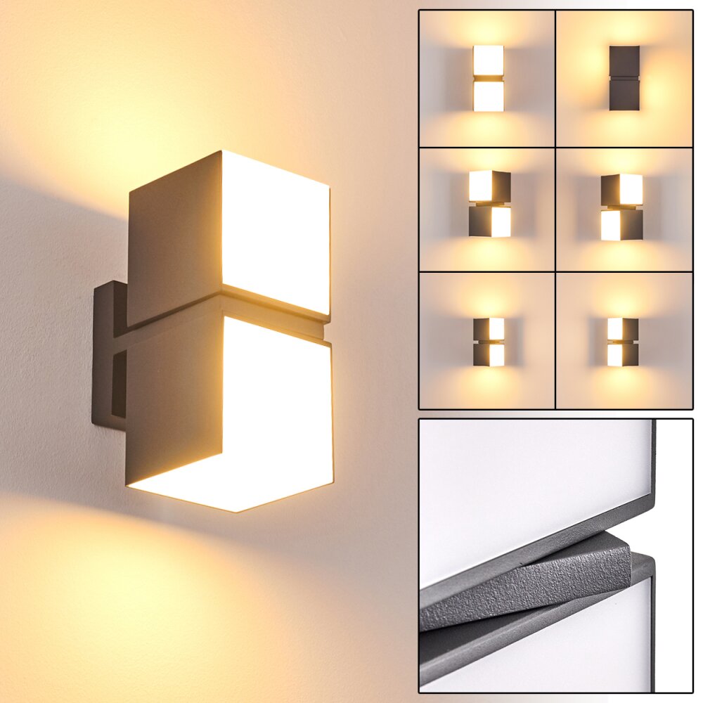 Lampe d'extérieur LED à variation de couleurs Ø17xh 27,5cm - RETIF