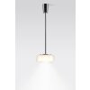 Suspension Serien Lighting CURLING LED Aluminium, Chrome, 1 lumière