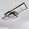 Plafonnier Alnarp LED Bois clair, Noir, 1 lumière