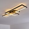 Plafonnier Alnarp LED Bois clair, Noir, 1 lumière